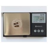 Cat Window Silhouette Sterling Silver & 14K Gold Artisan Earrings