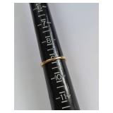 Vintage 10K Gold Ring with Coral Cabochon