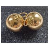 14K Gold Bead Charms for Jewelry Making