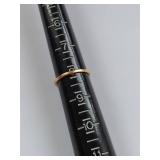 10K Gold Amethyst Ring Elegant Design