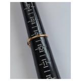 10K Gold Tiger Eye Ring Intricate Gemstone Design