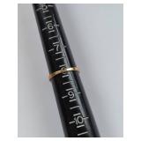 10K Gold Ring with Amethyst Gemstone