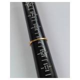 10K Gold Ring with Carnelian Gemstone