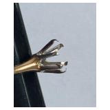 14k Gold Ring Setting for Custom Gem Mounting