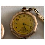 Elgin & Montauk Vintage Pocket / Wrist Watches Set - Ticking, No Guarantee to Keep Time