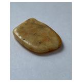 Still Life Carved & Signed Natural Polished Amber with Inclusions