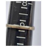 Sterling Silver Amethyst Peridot Cluster Ring