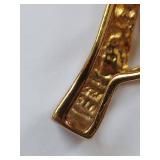 Sterling Silver Pink Tourmaline Pendant