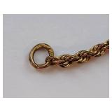 Vintage Gold Locket Necklace and Brooch Set