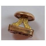 Vintage Jewelry Lot: Fob, Bracelet, 1883 Cufflinks