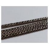 Vintage Jewelry Lot: Fob, Bracelet, 1883 Cufflinks