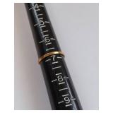 Vintage 18K HGE Gold Electroplate Opal Cluster Ring