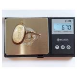 Vintage Wooden Prayer Pendant & Cross Earrings Set