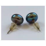 Elegant Black Pearl Jewelry Set