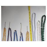 Gemstone Bracelet and Necklace Assortment Lot - Lapis, Sterling, Amethyst