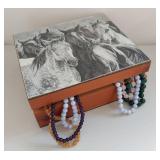 Gemstone Bracelet and Necklace Assortment Lot - Lapis, Sterling, Amethyst