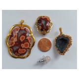 Diverse Gem Collection: Opal, Onyx, Jasper, Quartz