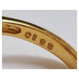 Sterling Silver Vermeil Jewelry Set