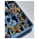 Vintage Rhinestone Jewelry Collection - Signed, Marks include Gold Filled