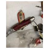 Vintage "Lazy Ike" lures and misc