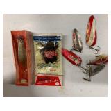 Vintage fishing supplies