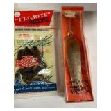 Vintage fishing supplies