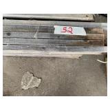 Deck rail spindles (25) wood