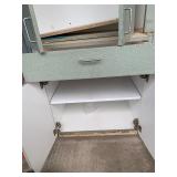 cabinets one top and one base