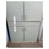 cabinets one top and one base