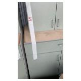 cabinets one top and one base