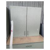 cabinets one top and one base