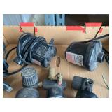 Air pumps, gauges, misc