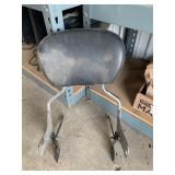 Harley items, 2001 Road King back rest and more