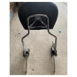 Harley items, 2001 Road King back rest and more