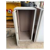 2 metal cabinets