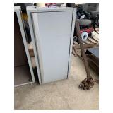 2 metal cabinets