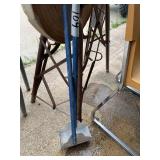 Vintage grinder, homemade stove