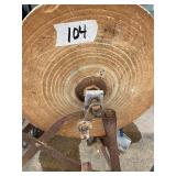 Vintage grinder, homemade stove