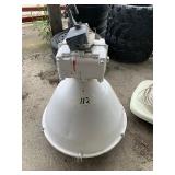 Shop light, mower chair, electric wire