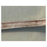 Vintage Silver Plated Flatware Set with Wooden Case