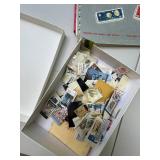 Large Stamp Collection with Albums and Briefcase