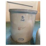 Set of Vintage Red Wing Pottery Stoneware Crock and Jug