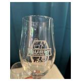 Set of 9 Assorted Wine Glasses Including Event Mementos