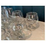 Collection of 20 Assorted Beer and Wine Glasses