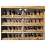 Ryobi 24-Piece Router Bit Set in Wooden Case