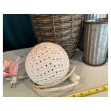 Collection of Decorative Containers and Ceramic Light Containers
