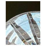 Set of 3 Decorative Crystal Decanters with Elegant Patterns