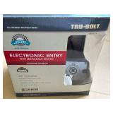 Tru-Bolt Electronic Entry Lock with LED Backlit Keypad, Oil Rubbed Bronze Finish