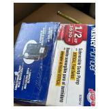 Master Plumber 1/2 HP Submersible Sump Pump with Vertical Float Switch