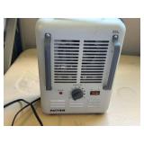 Used Patton Electric Fan Heater with Adjustable Thermostat